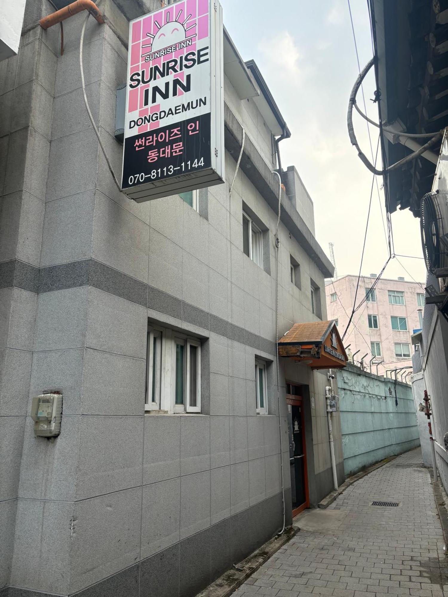 Sunrise Inn Dongdaemun Seoul Exterior foto